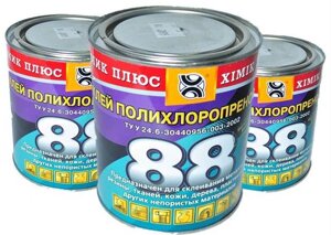 Клей 88 для для склеювання різних матеріалів при перетягуванні автосалону (обсяг 1л) в Києві от компании Интернет-магазин «Автомаг»
