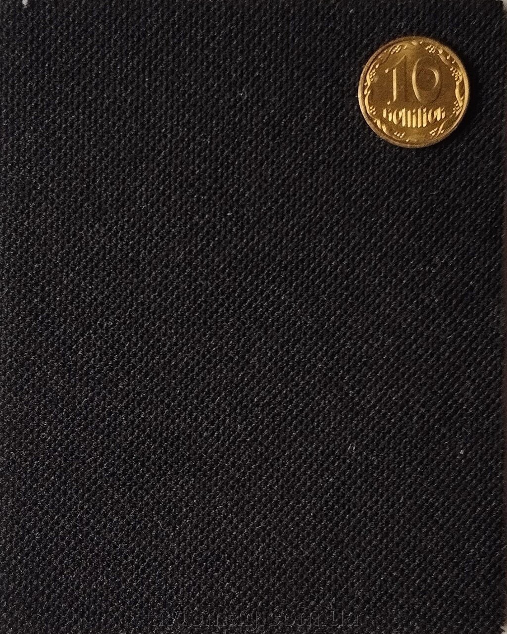 Стельова тканина чорна 06-414 на поролоновій підклаці  (ширина 1,8 м) від компанії Інтернет-магазин «Автомаг» - фото 1