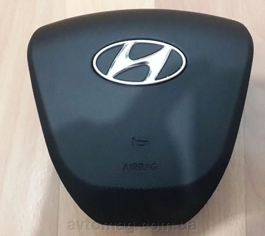 Заглушка (накладка) на кермо Hyundai i20 / Soliaris, кришки подушок безпеки від компанії Інтернет-магазин «Автомаг» - фото 1