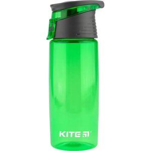 Пляшечка для води, 550 мл, зелена Kite