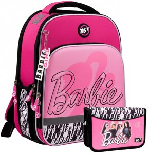 Рюкзак шкільний каркасний YES S-78 Barbie + пенал