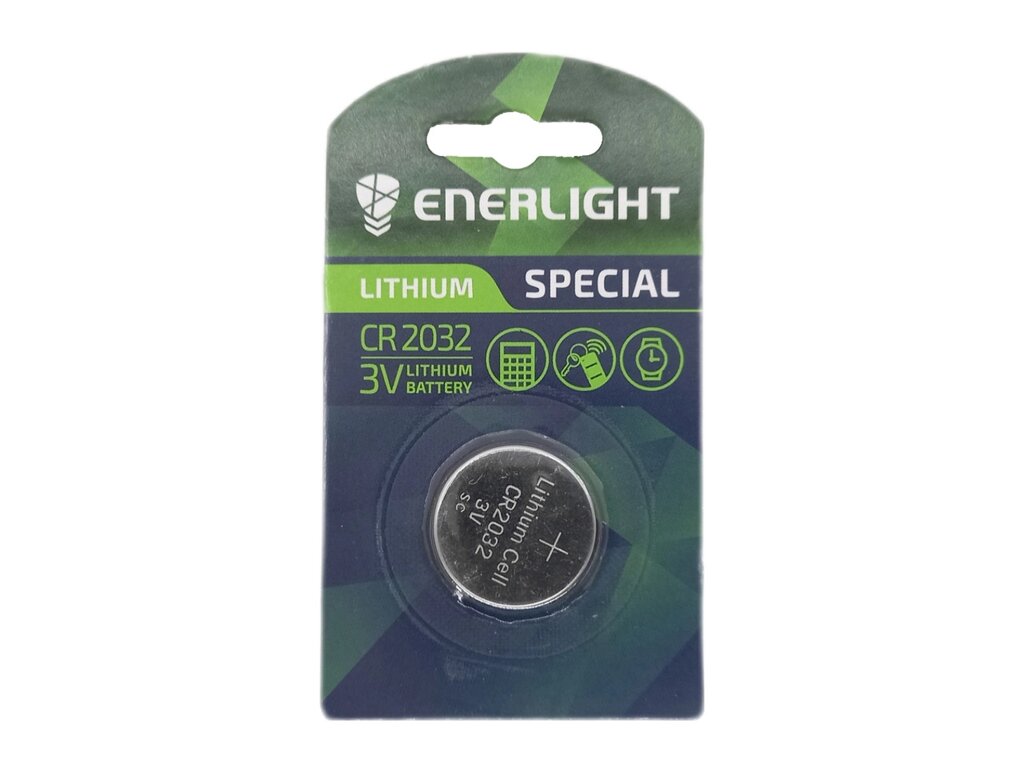 Батарейка Enerlight CR2032 Lithium від компанії Інтернет-магазин "Компот" - фото 1