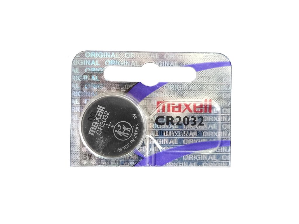 Батарейка Maxell CR2032 Lithium від компанії Інтернет-магазин "Компот" - фото 1