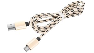 Кабель micro USB тканина тканина