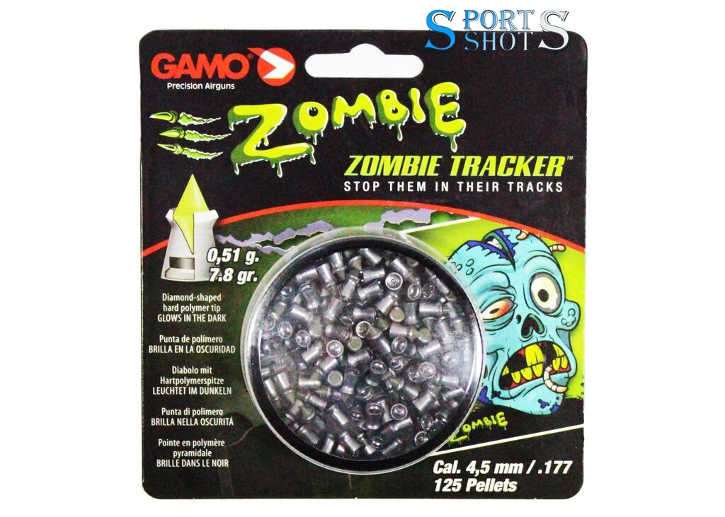 Кулі Gamo Zombie 4.5 мм, 0.51 м, 125шт від компанії Інтернет-магазин "Компот" - фото 1