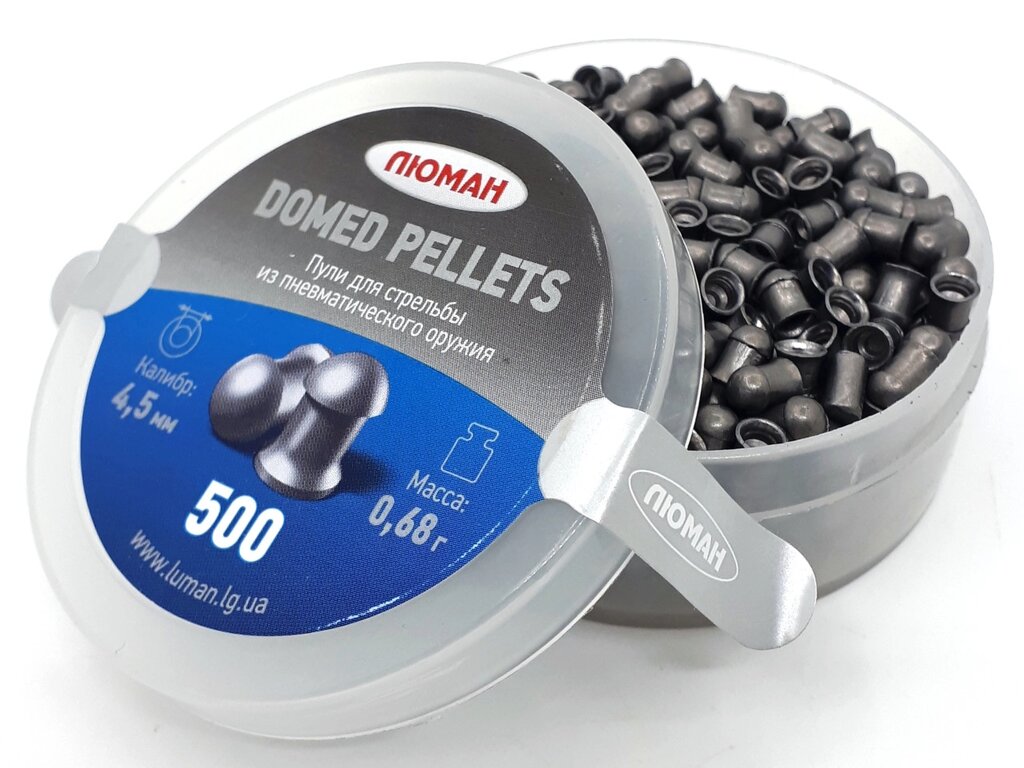 Кулі Люман 0.68г Domed pellets 500 шт./пчк від компанії Інтернет-магазин "Компот" - фото 1