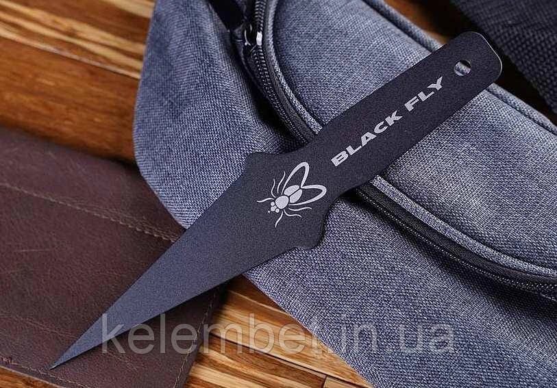 Метальний ніж Cold Steel Black Fly від компанії Інтернет-магазин "Компот" - фото 1