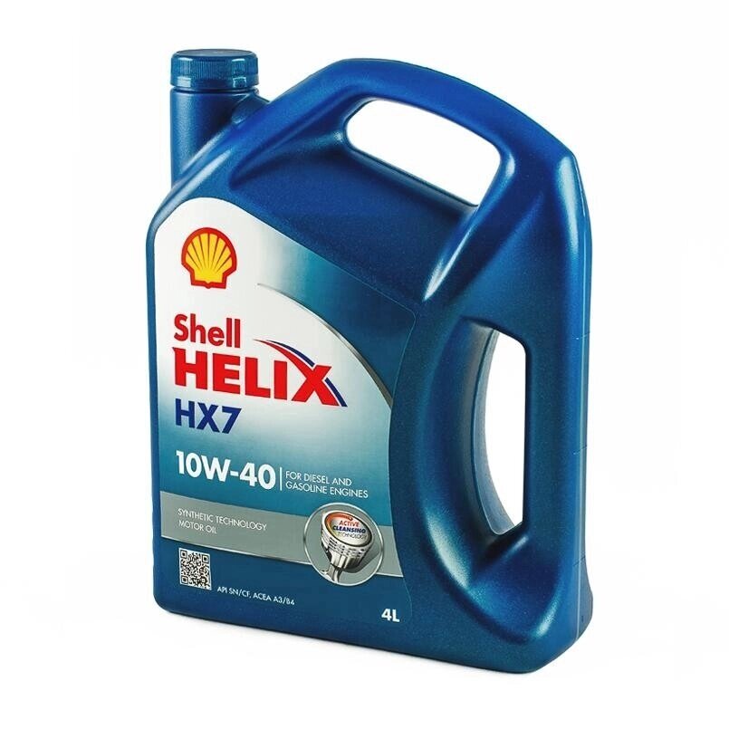 Моторне масло Shell Helix HX7 10w-40 4л. від компанії Інтернет-магазин "Компот" - фото 1