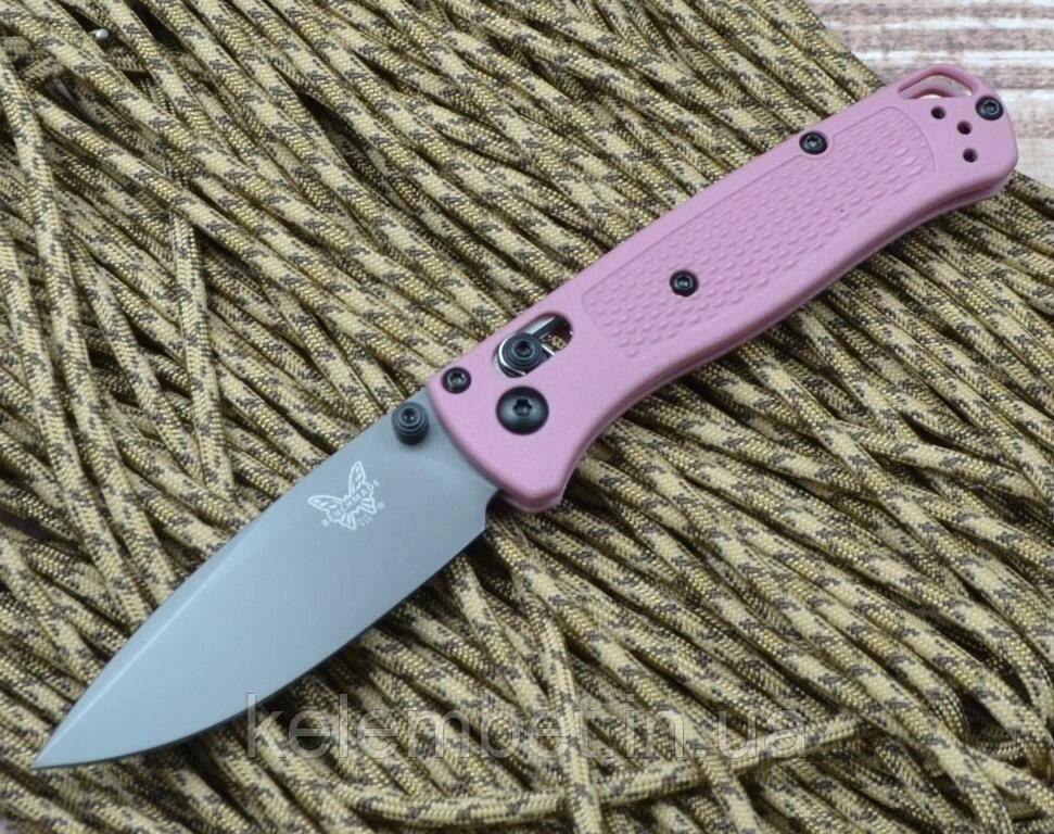 Ніж Benchmade 533 Mini Bugout purple barbie від компанії Інтернет-магазин "Компот" - фото 1