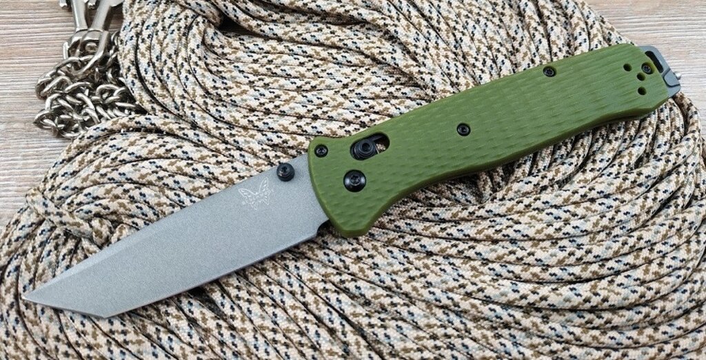 Ніж Benchmade Bailout green від компанії Інтернет-магазин "Компот" - фото 1