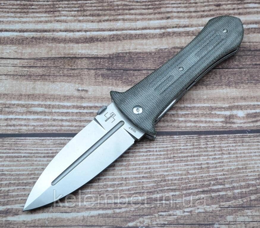 Ніж Boker Plus Smatchet micarta від компанії Інтернет-магазин "Компот" - фото 1