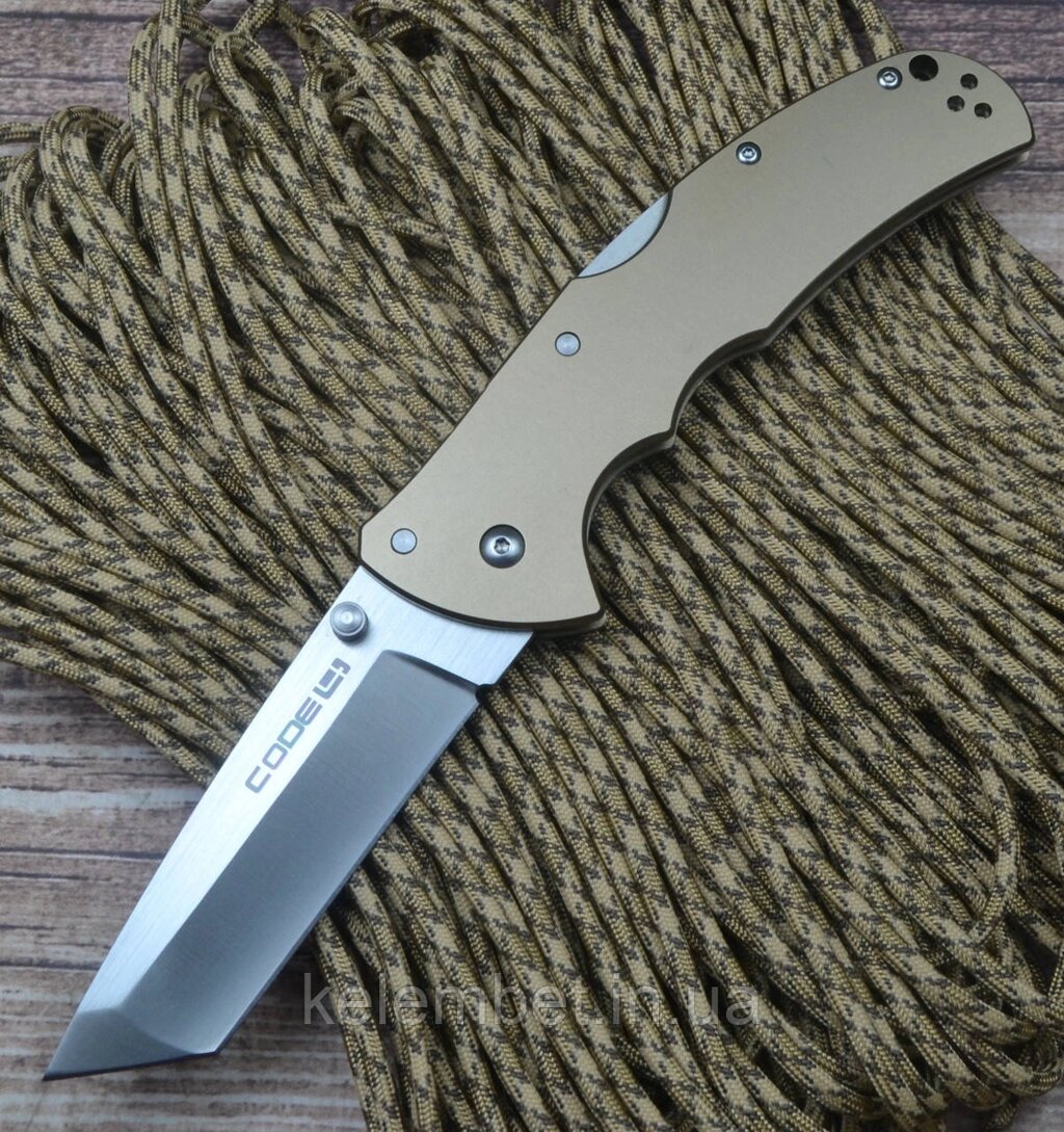 Ніж Cold Steel Code-4 Tanto від компанії Інтернет-магазин "Компот" - фото 1