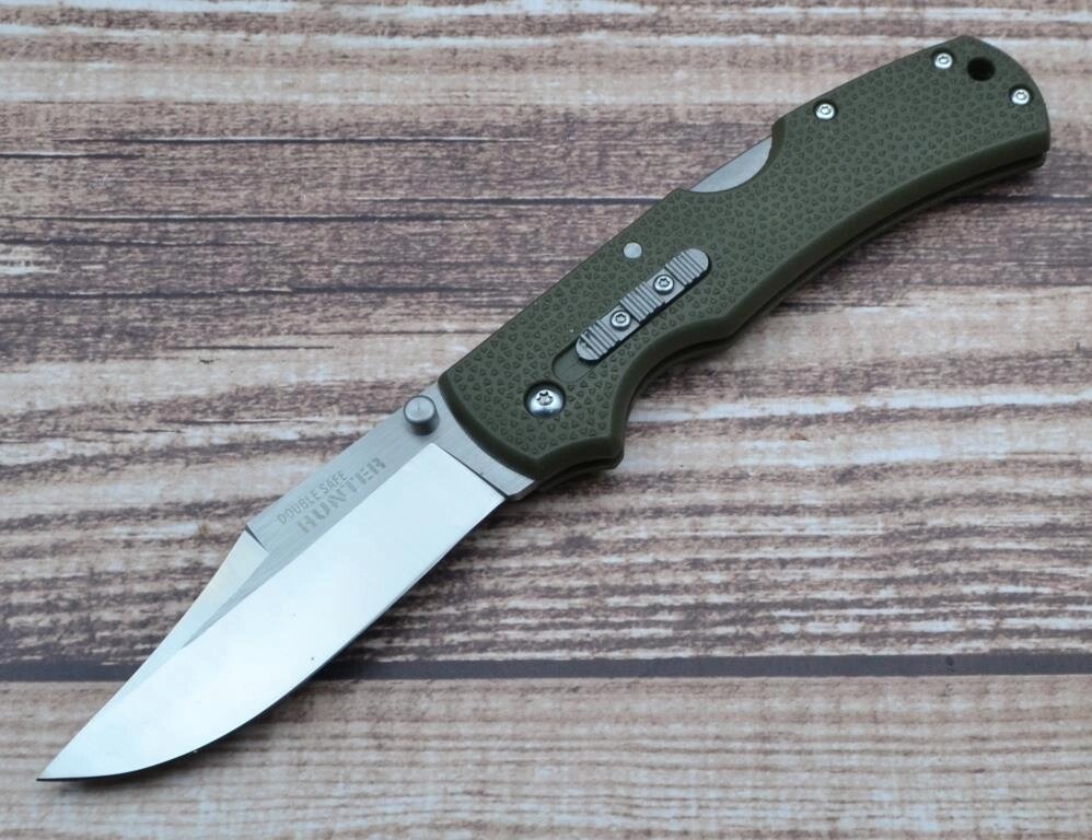 Ніж Cold Steel Double Safe Hunter olive від компанії Інтернет-магазин "Компот" - фото 1