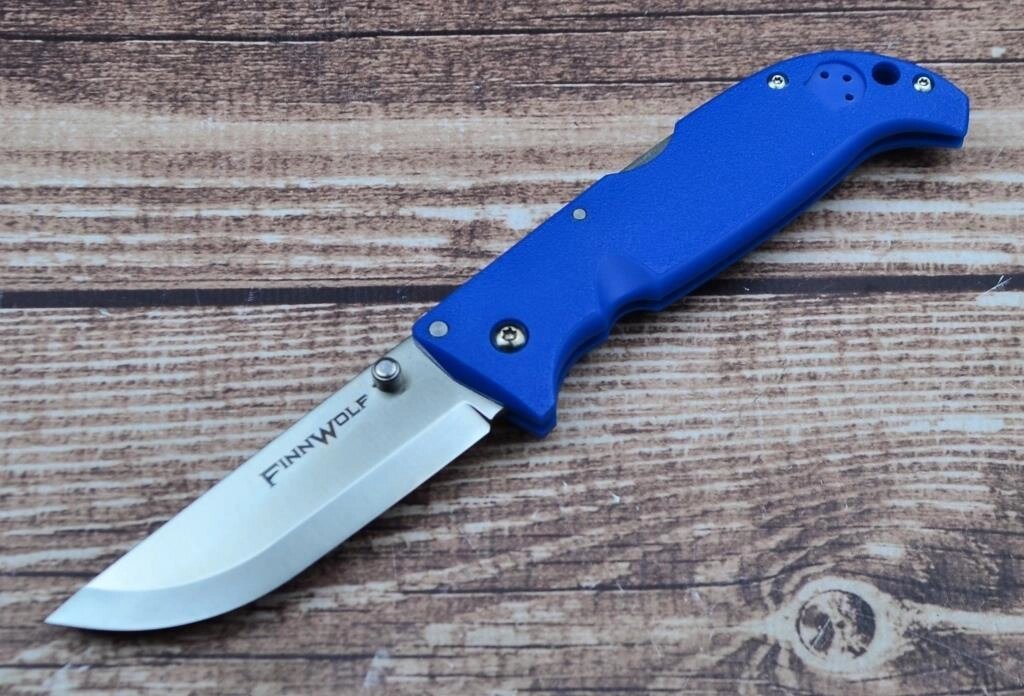 Ніж Cold Steel Finn Wolf Blue сталь AUS8A від компанії Інтернет-магазин "Компот" - фото 1