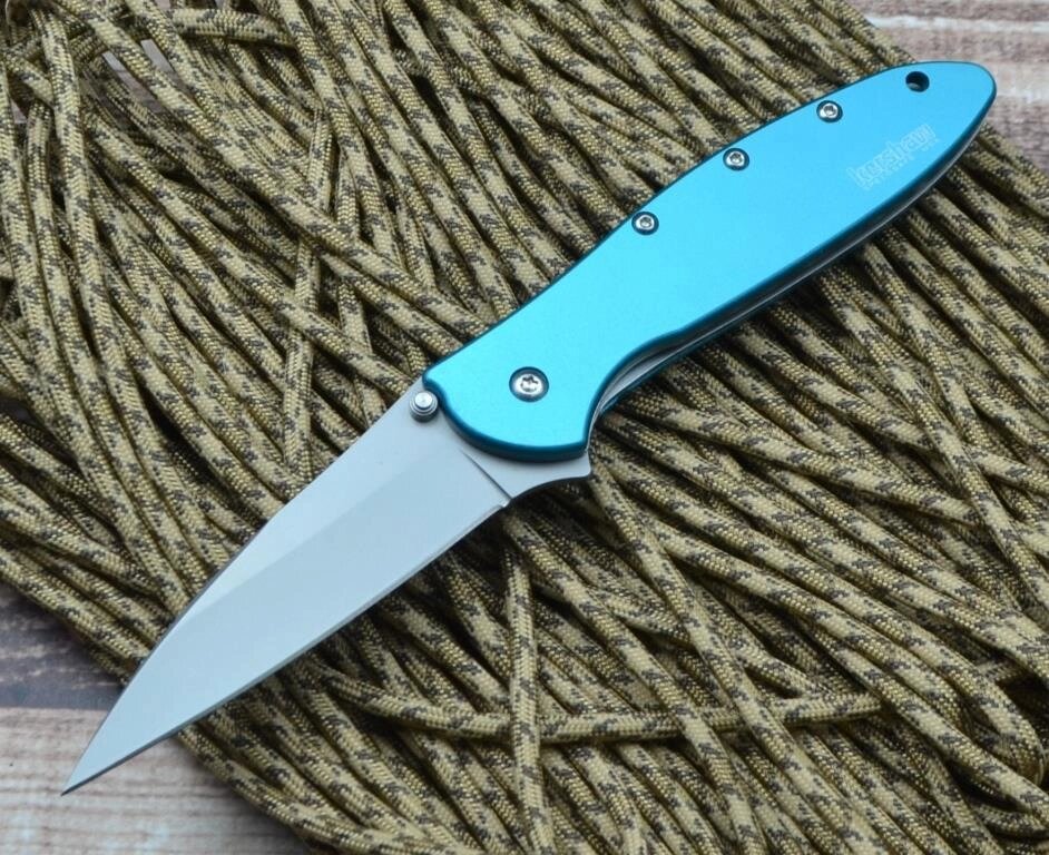 Ніж Kershaw Leek Aluminum sky від компанії Інтернет-магазин "Компот" - фото 1