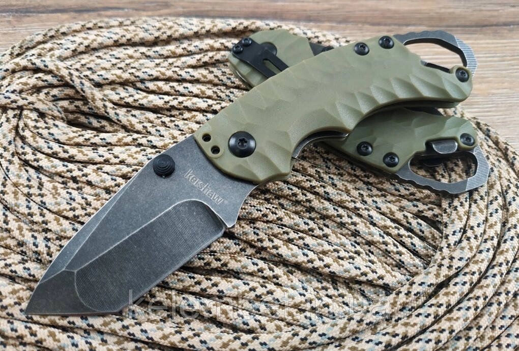 Ніж Kershaw Shuffle 2 Tanto military green від компанії Інтернет-магазин "Компот" - фото 1