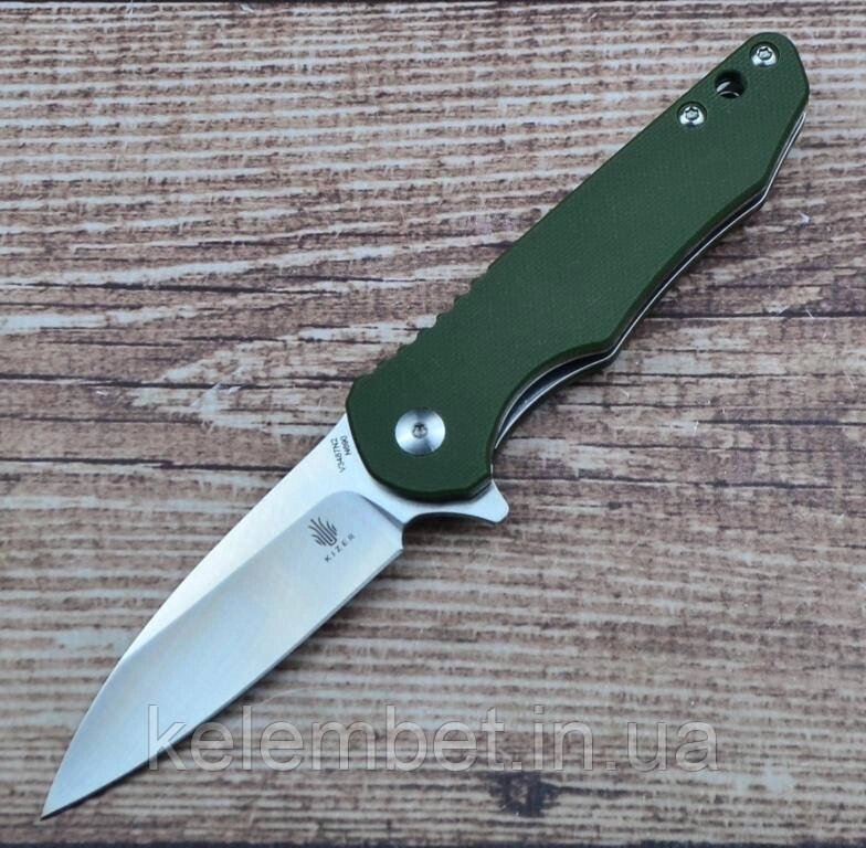 Ніж Kizer Barbosa Military green від компанії Інтернет-магазин "Компот" - фото 1