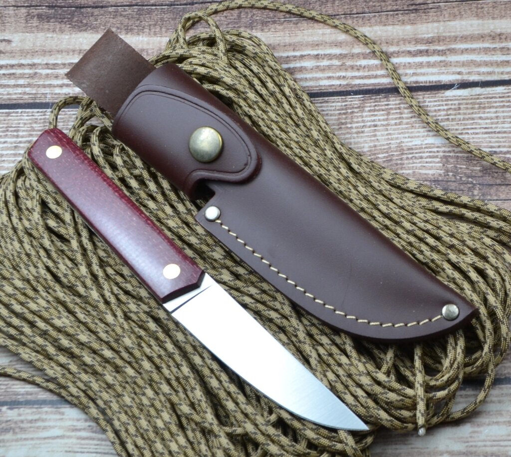 Ніж Nordic Knife Design Stoat 100 micarta від компанії Інтернет-магазин "Компот" - фото 1