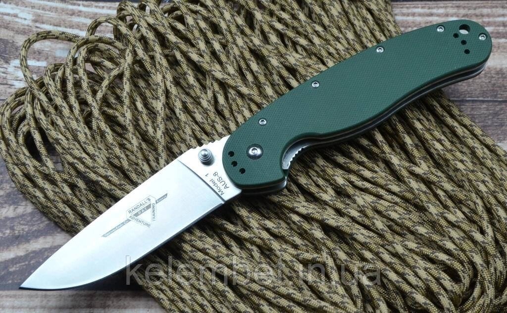 Ніж Ontario Rat Model 1 military green від компанії Інтернет-магазин "Компот" - фото 1