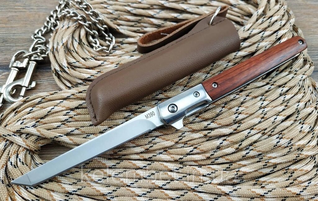 Ніж складной Fisherman Slim Wood Flipper від компанії Інтернет-магазин "Компот" - фото 1