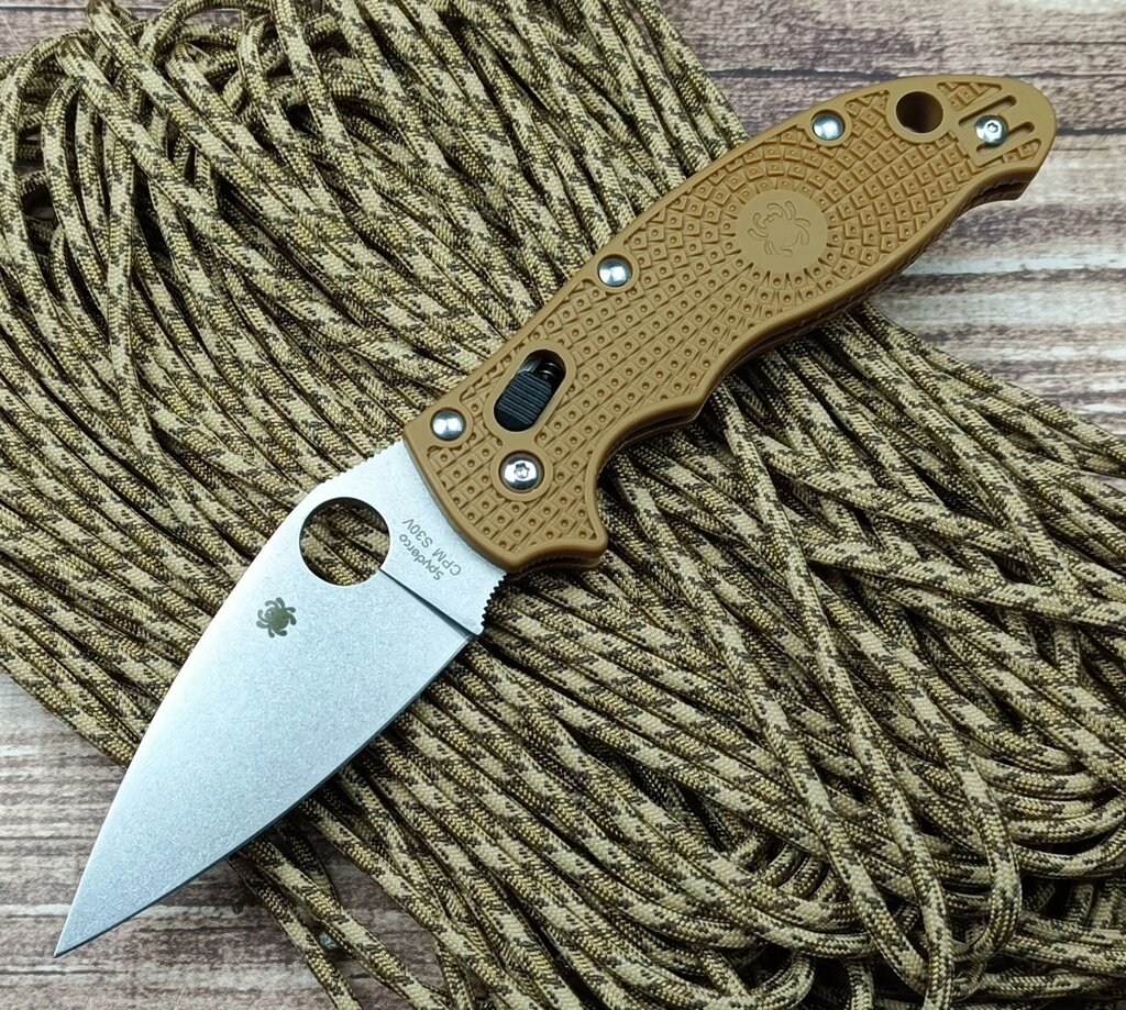 Ніж Spyderco Manix 2 coyote від компанії Інтернет-магазин "Компот" - фото 1