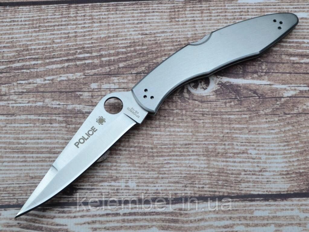 Ніж Spyderco Police steel від компанії Інтернет-магазин "Компот" - фото 1