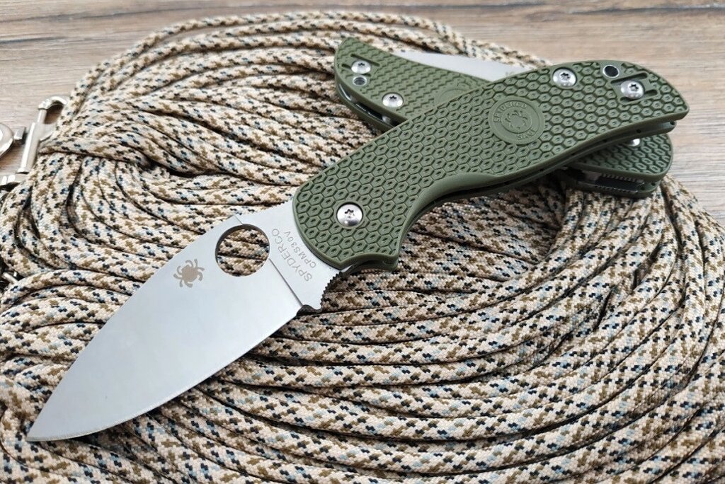 Ніж Spyderco Sage 5 Lightweight olive china від компанії Інтернет-магазин "Компот" - фото 1