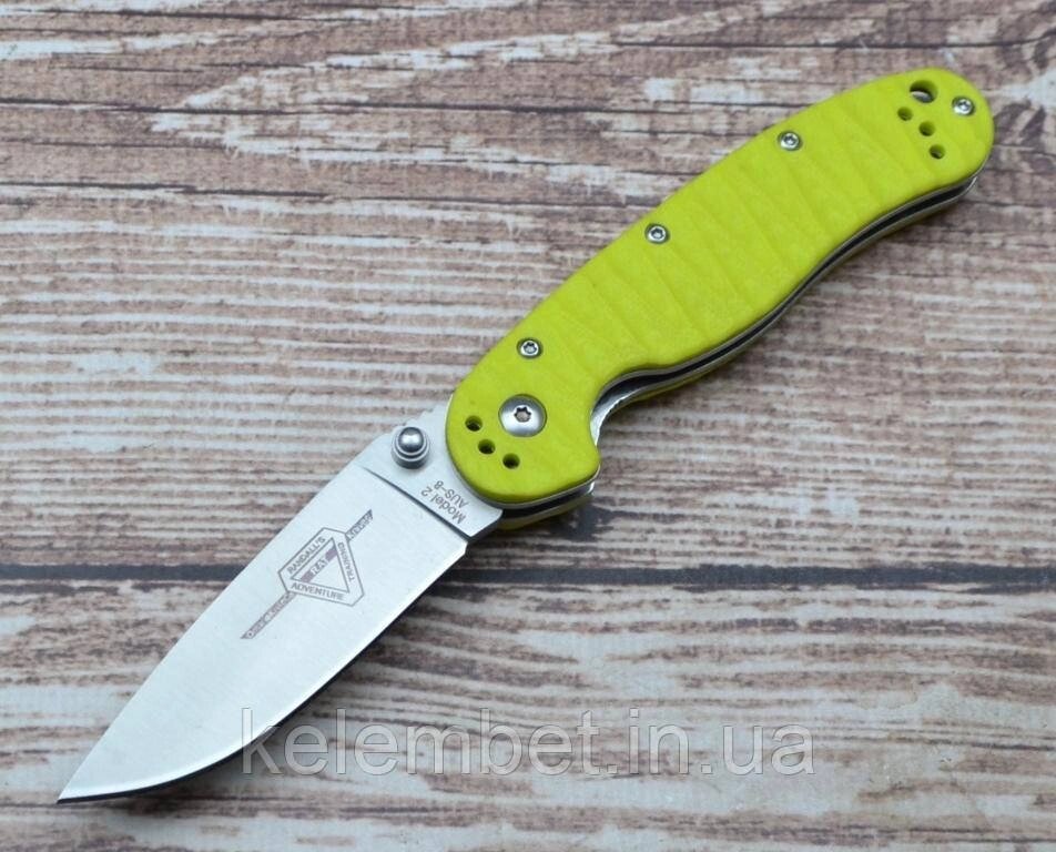 Нож Ontario Rat Folder Model 2 Lime від компанії Інтернет-магазин "Компот" - фото 1