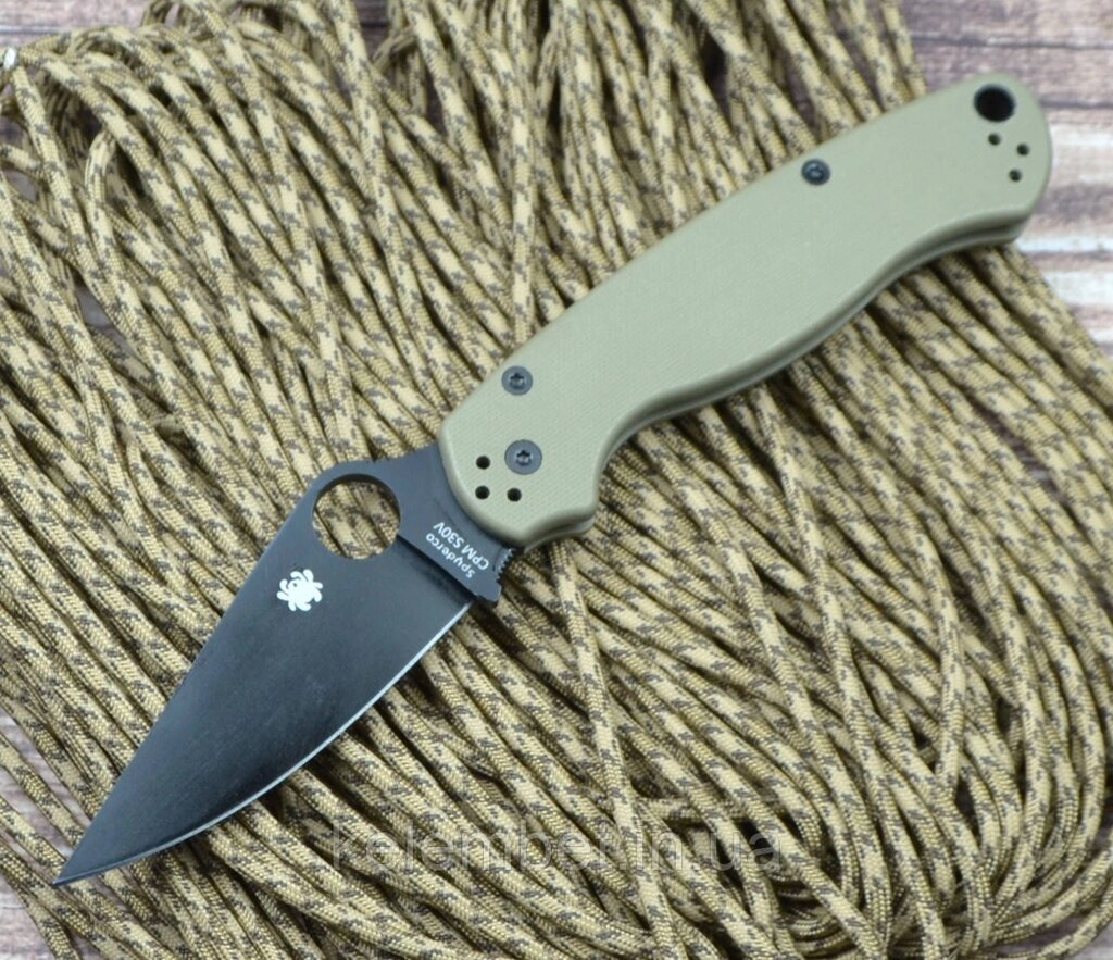 Нож Spyderco Para-Military black desert від компанії Інтернет-магазин "Компот" - фото 1