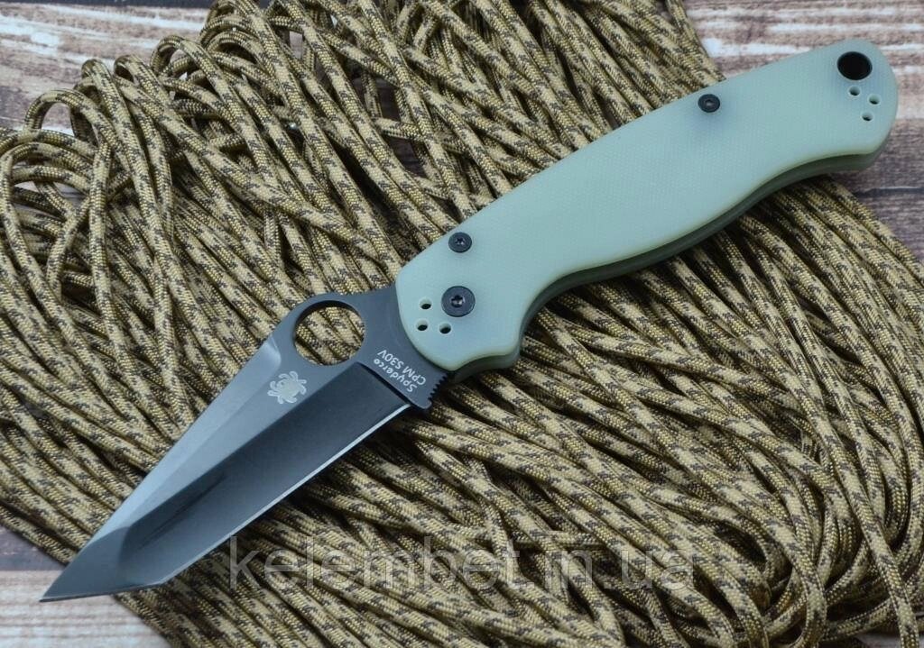 Нож Spyderco Para-Military Tanto onix від компанії Інтернет-магазин "Компот" - фото 1