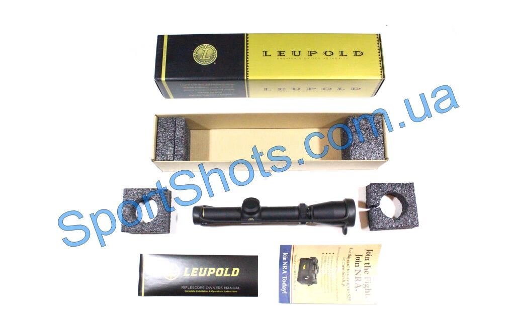 Оптичний приціл Leupold VX-1 Shotgun/Muzzleloader 1-4x20mm Matte Heavy Duplex 113860 від компанії Інтернет-магазин "Компот" - фото 1