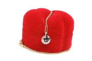 Підвіска з рожевого золота "Fox" c цирконієм