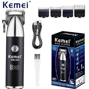 Стрижка і триммер для бороди Kemei Km-253