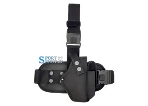 Кобура настегнова Retay G17 з платформою (oxford 600d, чорна)