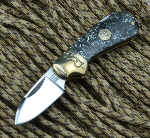 Ніж Rough Ryder Cub Lockback Silver Sparkle