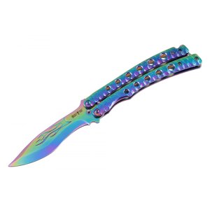 Ніж балісонг Grand Way 09-A (chameleon anodized)