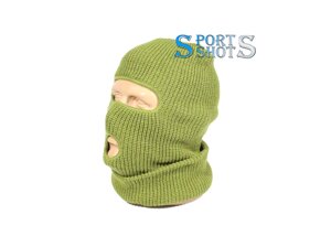 Балаклава Reis олива, подвійне в'язання