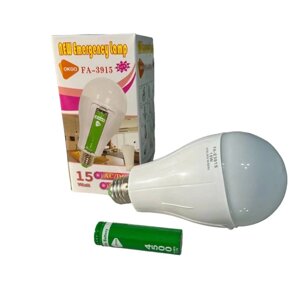 Лампочка з акумулятором 18650 у патрон E27 BL Fa-3915