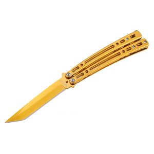 Ніж балісонг Grand Way 15-AC (golden anodized)