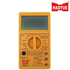 Мультиметр HAOYUE DT860B/700B yellow, щупи