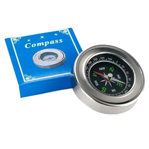 Компас туристичний водонепроникний металевий, 60 мм, LP-60