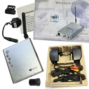 Комплект радіокамера з приймачем-передавачем та блоками живлення 201+801