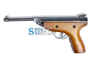 Пневматичний пістолет Super Air Pistol S3 дерево