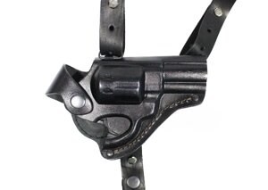 Кобура оперативна Револьвер 3 формована (шкіра, чорна)