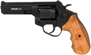 Револьвер під патрон Флобера Profi GEN2 4" (чорний / дерево)