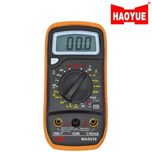 Мультиметр HAOYUE MAS838, щупи, термопара
