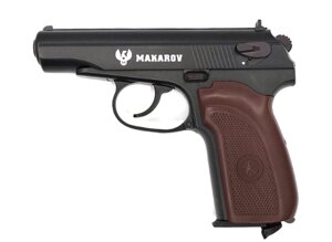 Пневматичний пістолет WinGun 113 Blowback (Пістолет Макарова, метал)