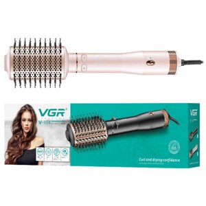 Фен-щітка стайлер VGR V-494 WHITE, 2 режими, 3 рівні температури