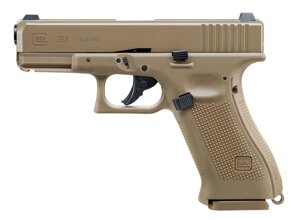 Пневматичний пістолет Umarex Glock 19X Blowback coyote, BB (5.8367)