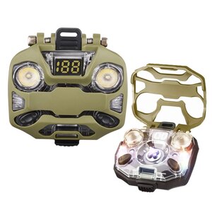 Ліхтар MULTIFUNCTIONAL D72, Li-Ion акумулятора, індикація заряду, запальничка, ЗП Type-C, Box